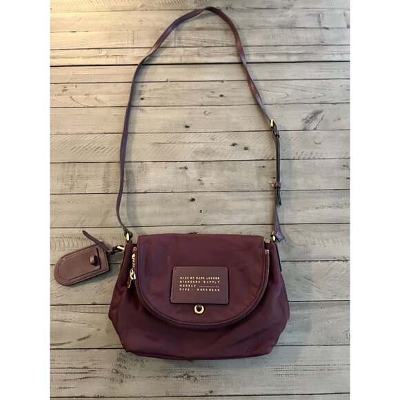 Marc by Marc Jacobs Preppy Legend Natasha Mini Nylon Crossbody Bag Cardamom - Picture 1 of 10